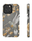 Tough iPhone Case - Flight & Floral Splendor