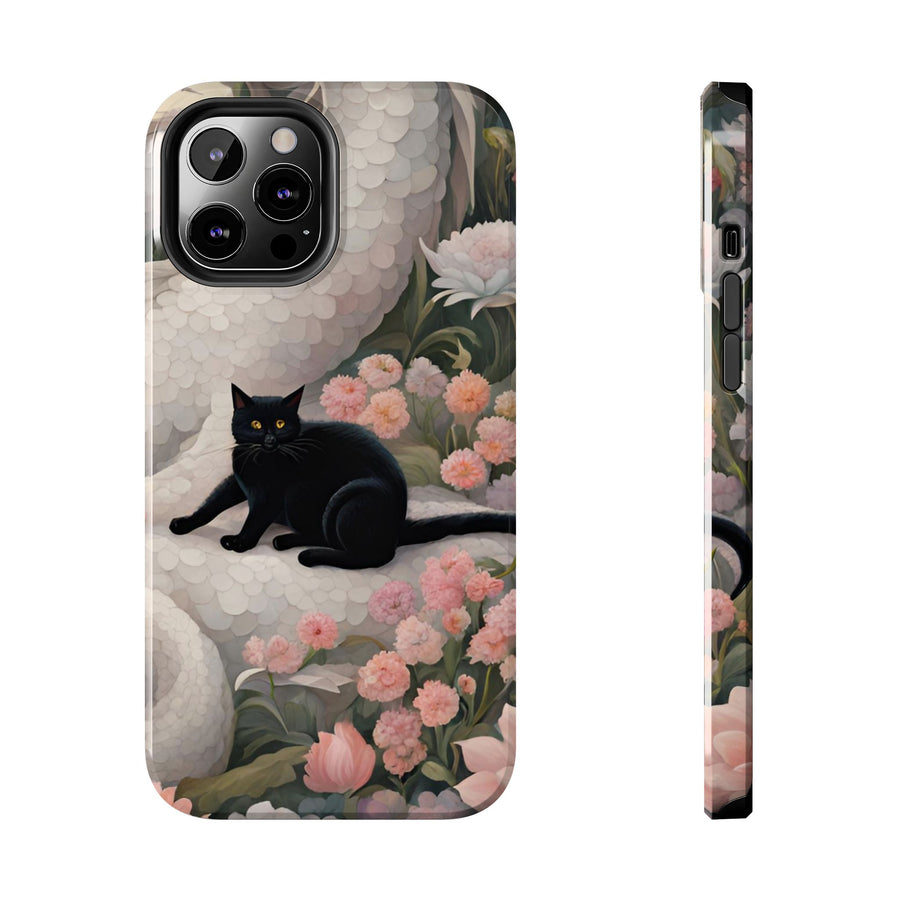 Tough iPhone Case - The Dragon and the Cat