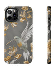 Tough iPhone Case - Flight & Floral Splendor